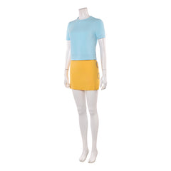 One Piece Live-action 2 (2026) Nami Blue Yellow Skirt Set Outfits Cosplay Costume