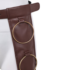 One Piece Live-action 2 (2026) Nami Brown Leather Belt Cosplay Accessories Props