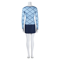 One Piece Live-action 2 (2026) Nami Crisscross Blue Set Outfits Cosplay Costume