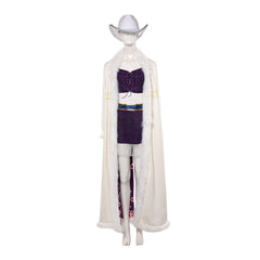 One Piece Live-action 2 (2026) Nico Robin White Coat With Hat Set Outfits Cosplay Costume