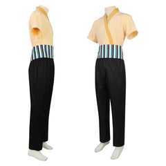One Piece Live-action 2 (2026) Roronoa Zoro Yellow Black Set Outfits Cosplay Costume