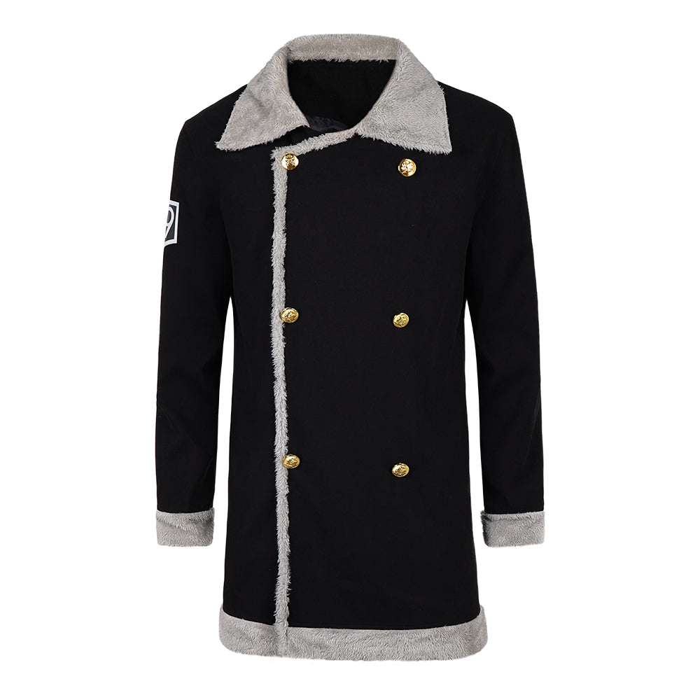 One Piece Live-action 2 (2026) Sanji Black Coat Jacket Outfits Cosplay Costume