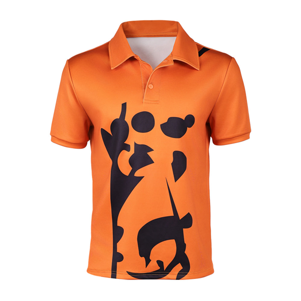 One Piece Live-action 2 (2026) Sanji Orange Black Shirt Outfits Cosplay Costume
