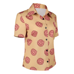 One Piece Live-action 2 (2026) Tashigi Yellow T Shirt Outfits Cosplay Costume