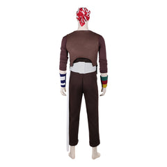 One Piece Live-action 2 (2026) Usopp Brown Black Set Outfits Cosplay Costume