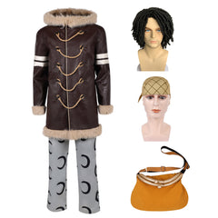 One Piece Live-action 2 (2026) Usopp Brown Coat Set Outfits Cosplay Costume