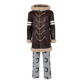 One Piece Live-action 2 (2026) Usopp Brown Coat Set Outfits Cosplay Costume