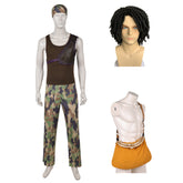 One Piece Live-action 2 (2026) Usopp Green Camouflage Set Outfits Cosplay Costume