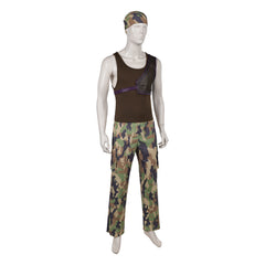 One Piece Live-action 2 (2026) Usopp Green Camouflage Set Outfits Cosplay Costume