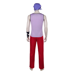 One Piece Live-action 2 (2026) Usopp Purple Red Set Outfits Cosplay Costume