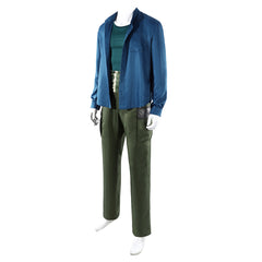 One Piece Live-action 2 (2026) Zoro Blue Green Set Outfits Cosplay Costume