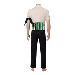 One Piece Live-action 2 (2026) Zoro White Top Pants Set Outfits Cosplay Costume