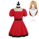 Oshi No Ko Season 3 (2026) Hoshino Ruby Red Dress Set Cosplay Costume
