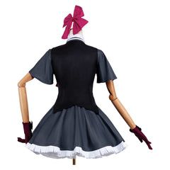 Oshi No Ko Season 3 (2026) Ruby Hoshino Black Dress Red Bow Set Outfits Cosplay Costume