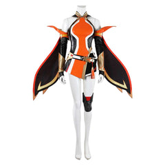 Overwatch Anran Ye Red Black Set Outfits Cosplay Costume Halloween Suit