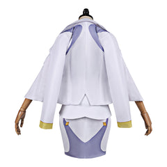 Overwatch Domina White Skirt Set Outfits Cosplay Costume Halloween Suit