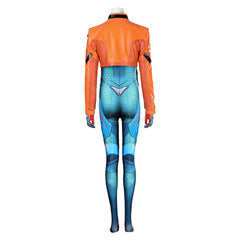 Overwatch Juno Blue Jumpsuit Outfits Cosplay Costume