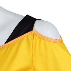 Overwatch Juno Date Day Yellow Purple Set Outfits Cosplay Costume