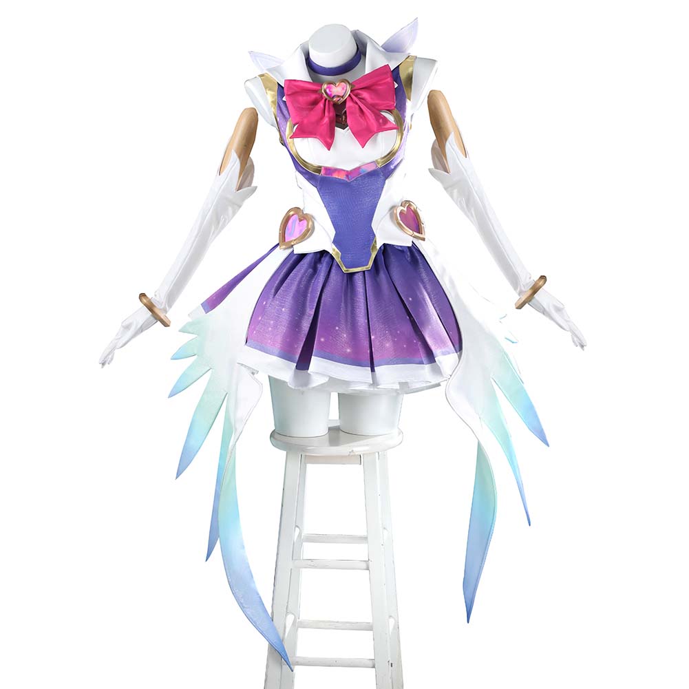 Overwatch Kiriko Magical Girl Purple Skirt Full Set Outfits Cosplay Costume