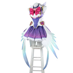 Overwatch Kiriko Magical Girl Purple Skirt Full Set Outfits Cosplay Costume