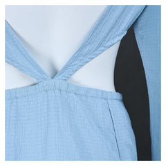 Padmé Amidala Blue Dress Gown Outfits Cosplay Costume Halloween Carnival Party Suit