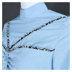 Padmé Amidala Blue Dress Gown Outfits Cosplay Costume Halloween Carnival Party Suit