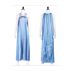 Padmé Amidala Blue Nightgown Dress Outfits Cosplay Costume