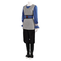 Padme Amidala Teenage Blue Gray Outfits Cosplay Costume Halloween Suit