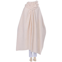 Padme Amidala White Set Cloak Outfits Cosplay Costume Carnival Suit