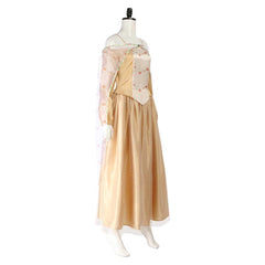 Padme Naberrie Amidala Meadow Yellow Dress Outfits Cosplay Costume