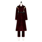 Padme Naberrie Amidala Red Dress Coat Set Outfits Cosplay Costume Halloween Carnival Suit