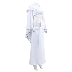 Padmé Naberrie Amidala White Top Skirt Set Outfits Cosplay Costume