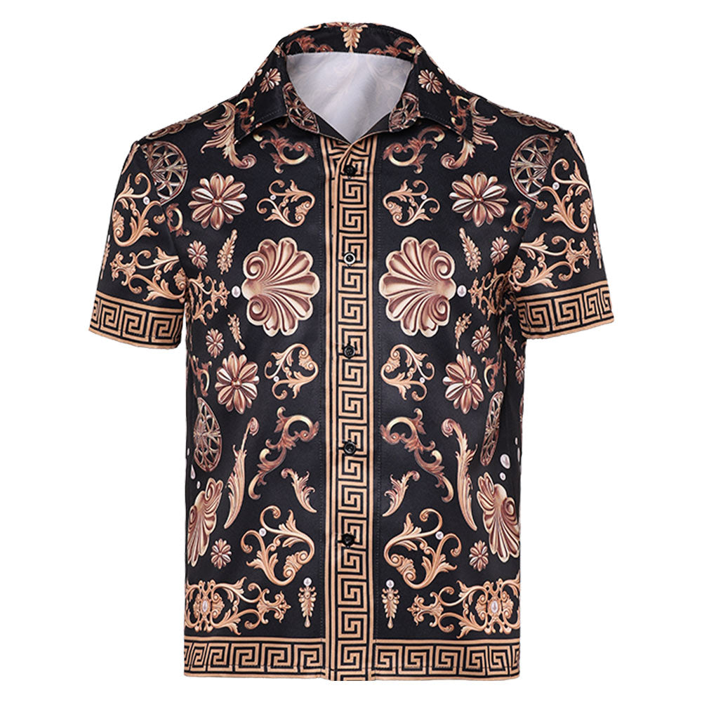 Peacemaker Season 2 (2025) Christopher Smith Printed Shirt Cosplay Costume