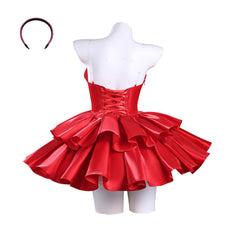 Perfect Blue Mima Kirigoe Red Dress Set Outfits Halloween Cosplay Costume