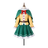Petra Leyte Yellow Green Cape Skirt Set Outfits Cosplay Costume