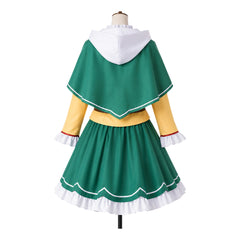 Petra Leyte Yellow Green Cape Skirt Set Outfits Cosplay Costume