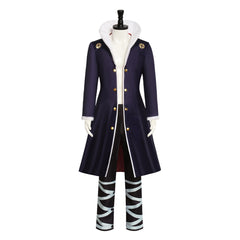 Phantom Troupe Chrollo Lucilfer Purple Coat Set Outfits Cosplay Costume