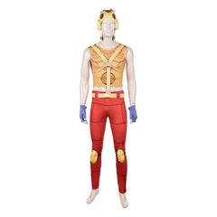 Pocoloco Yellow Red Set Outfits Cosplay Costume Halloween Carnival Suit