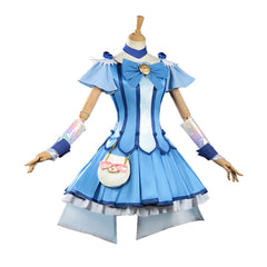 Pretty Cure Aoki Reika Cure Beauty Blue Set Outfits Cosplay Costume