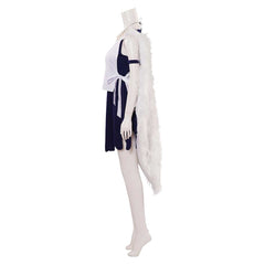 Princess Mononoke San White Outfits Cosplay Costume Halloween Carnival Suit
