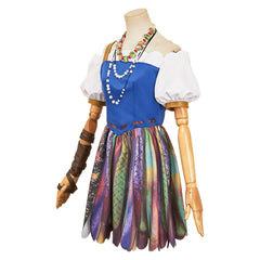 Puss in Boots: The Last Wish Goldilocks Blue Dress Set Outfits Cosplay Costume