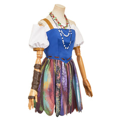 Puss in Boots: The Last Wish Goldilocks Blue Dress Set Outfits Cosplay Costume