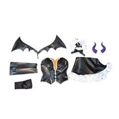 Ram Phantom Night Wizard Black Set Outfits Halloween Cosplay Costume