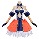 Record Of Ragnarok (2026) Alvitr Blue Orange Dress Set Outfits Cosplay Costume