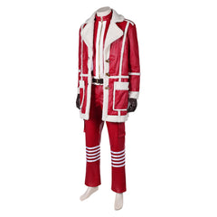 Red One (2024) Nick Red Christmas Santa Outfits Cosplay Costume