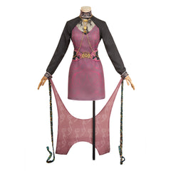 Resident Evil 30th Anniversary Ada Wong Red Dress Set Outfits Cosplay Costume