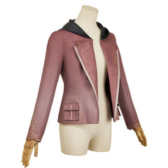 Resident Evil 30th Anniversary Grace Ashcroft Printed Jacket Coat Outfit Cosplay Costume