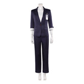 Resident Evil Requiem (2026) Grace Ashcroft Black Agent Set Outfits Cosplay Costume