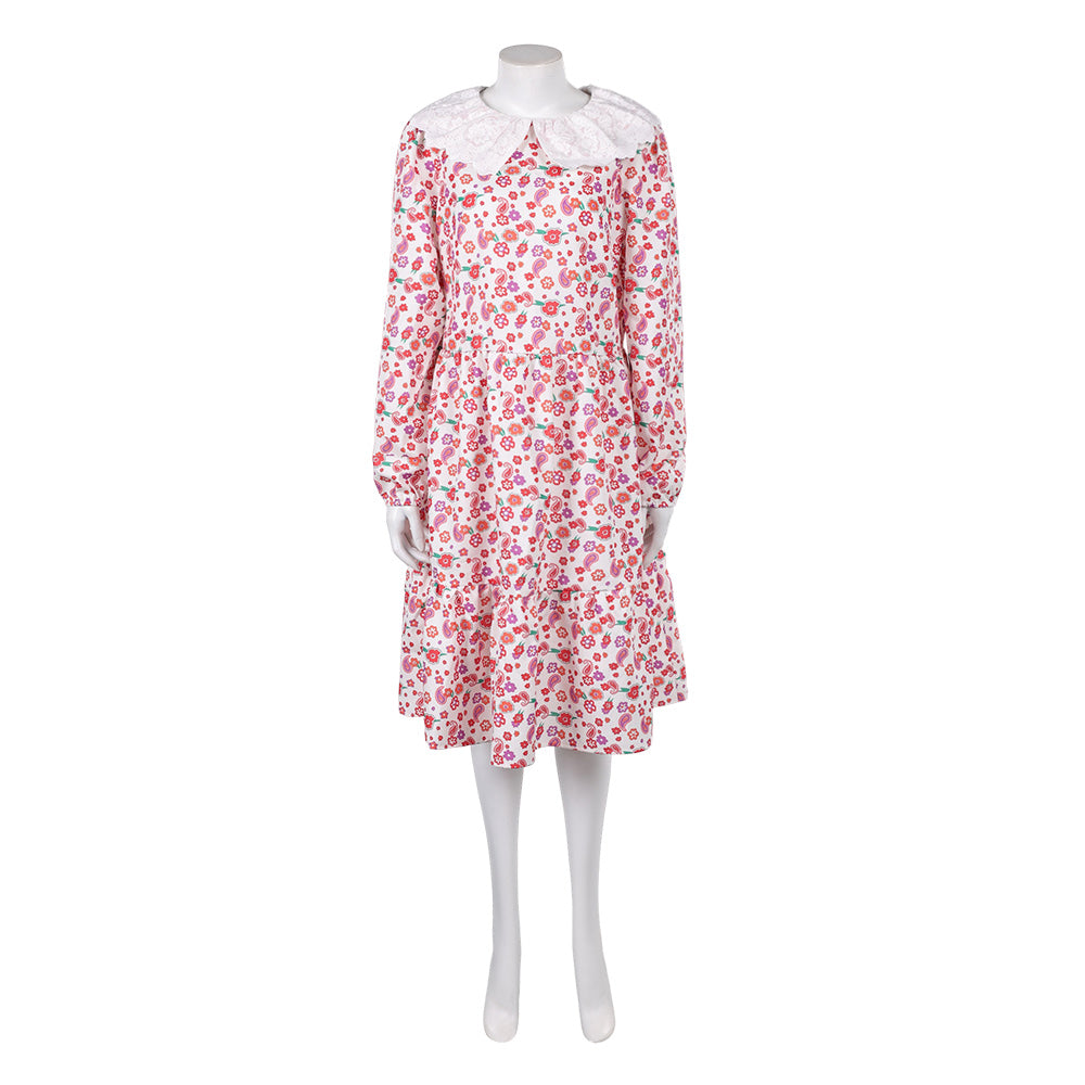 Return To Silent Hill (2026) Laura Printed Floral Dress Outfits Cosplay Costume