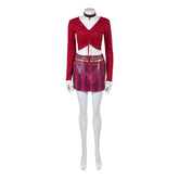 Return To Silent Hill (2026) Maria Red Top Skirt Set Outfits Cosplay Costume